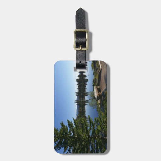 Sprague Lake Uitzicht Bagagelabel (Voorkant verticaal)