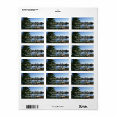 Sprague Lake Uitzicht Etiket (Full Sheet)