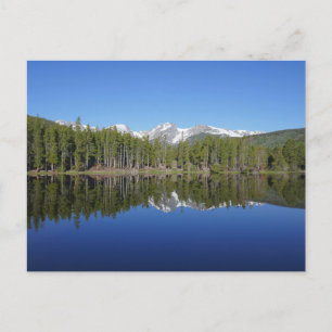 Sprague Lake-weerkaatsing Briefkaart