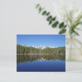 Sprague Lake-weerkaatsing Briefkaart (Staand voorkant)