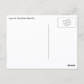 Sprague Lake-weerkaatsing Briefkaart (Achterkant)