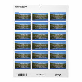 Sprague Lake-weerkaatsing Etiket (Full Sheet)