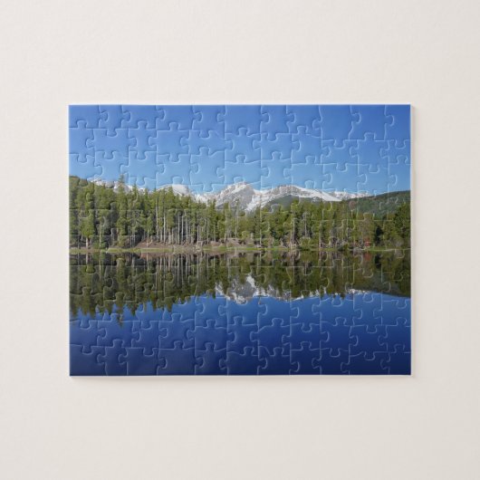 Sprague Lake-weerkaatsing Legpuzzel (Horizontaal)