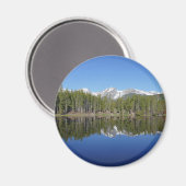 Sprague Lake-weerkaatsing Magneet (Voorkant / Achterkant)