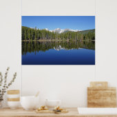 Sprague Lake-weerkaatsing Poster (Keuken)