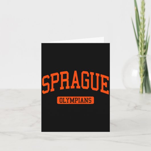 Sprague middelbare school hs salem of universiteit kaart (Voorkant)