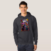 sprakeloos hoodie (Voorkant volledig)