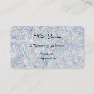 SPRANKEL EN GLANS MET ONS OPAL THEMA VISITEKAARTJE