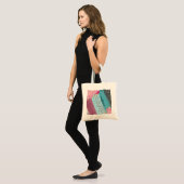 Sprankelend Abstract pastelontwerp Tote Bag (Voorkant (model))