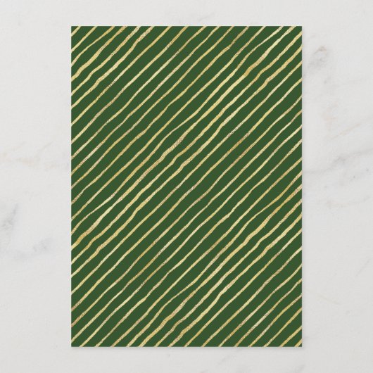 sprankelend gejuich | Elegant gepersonaliseerd bri Informatiekaartje (Achterkant)