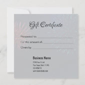 Sprankelend Gelukkig Nieuwjaar Vuurwerk 2025 Gift  (Achterkant)