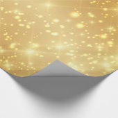 sprankelend goud cadeaupapier (Hoek)