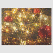 Sprankelend kerstpapier tissuepapier (Voorkant)