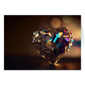 Sprankelend kristal hart (Voorkant Horizontaal)