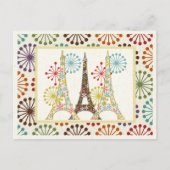 sprankelend Parijs Briefkaart (Voorkant)