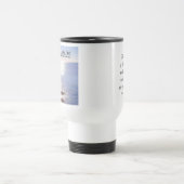 Sprankelende Blauwe Oceaan Zegeningen Bijbelvers Reisbeker (Center)