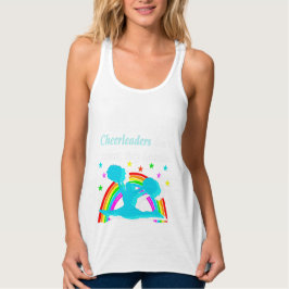 SPRANKELENDE CHEERLEADER GEPERSONALISEERDE TANKTOP