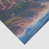 Sprankelende dolfijn, Fantasie, planeten Tissuepapier (Detail)