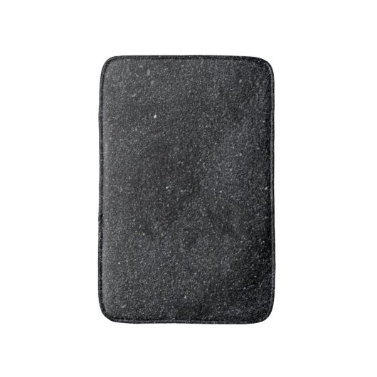 Sprankelende donkergrijze glitter badmat (Voorkant Verticaal)