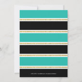 sprankelende glitter Confetti | 40e verjaardag Kaart (Achterkant)