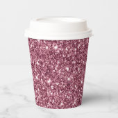 sprankelende Glitter print Cup Papieren Bekers (Voorkant)