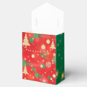 Sprankelende kerst elegantie bedankdoosjes (Geopend)