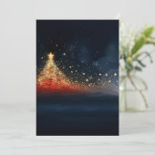 Sprankelende kerstboom 7 kaart (Staand voorkant)