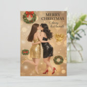 Sprankelende kerstviering met beste vrienden (Staand voorkant)