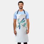 Sprankelende libellen schort (Gedragen)