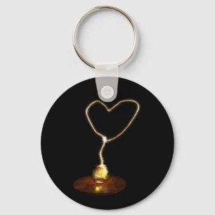 sprankelende liefde sleutelhanger