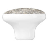 Sprankelende oceaan water strand en keramische kno keramische knop (Zijkant)