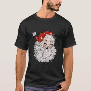  sprankelende print sinterklaas vrolijk kerstfeest t-shirt