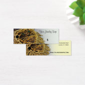 Sprankelende Rhinestone Leeuw Sieraden Prijs Label Mini Visitekaartjes (Bureau)