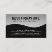 sprankelende tand visitekaartje (Achterkant)