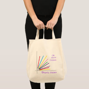 Sprankelende Valentijnsdag Kok Tote Bag