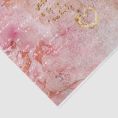 Sprankelroze decoupage JJ Tissue Paper Tissuepapier (Detail)