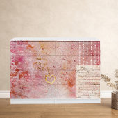 Sprankelroze decoupage JJ Tissue Paper Tissuepapier