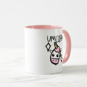 Sprankelt de magische eenhoorn roze mok (Voorkant rechts)
