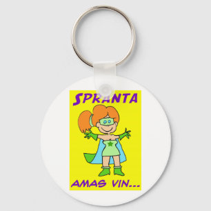 spranta esperanto amas vin sleutelhanger