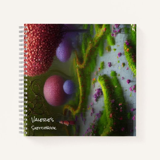 Sprawling Garden Notitieboek (Voorkant)