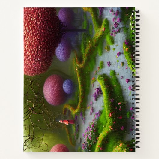 Sprawling Garden Notitieboek (Achterkant)