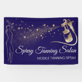 Spray Body Tan Navy Zwart Brons Spandoek (Horizontaal)