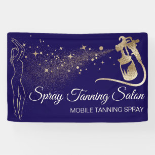 Spray Body Tan Navy Zwart Brons Spandoek