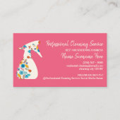 Spray Bottle House Cleaning Service Room gardening Visitekaartje (Voorkant)