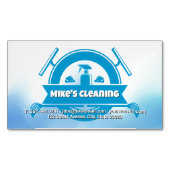 Spray Bottle | Squeegee Magnetisch Visitekaartje (Voorkant)