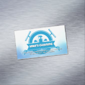 Spray Bottle | Squeegee Magnetisch Visitekaartje (Voorbeeld)