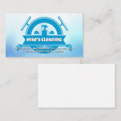 Spray Bottle | Squeegee Visitekaartje (Voorkant / Achterkant)