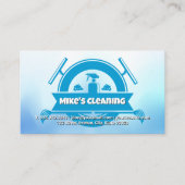 Spray Bottle | Squeegee Visitekaartje (Voorkant)