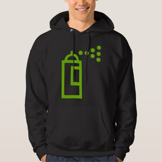 Spray Can Pictogram Hoodie (Voorkant)