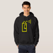 Spray Can Pictogram Hoodie (Voorkant volledig)